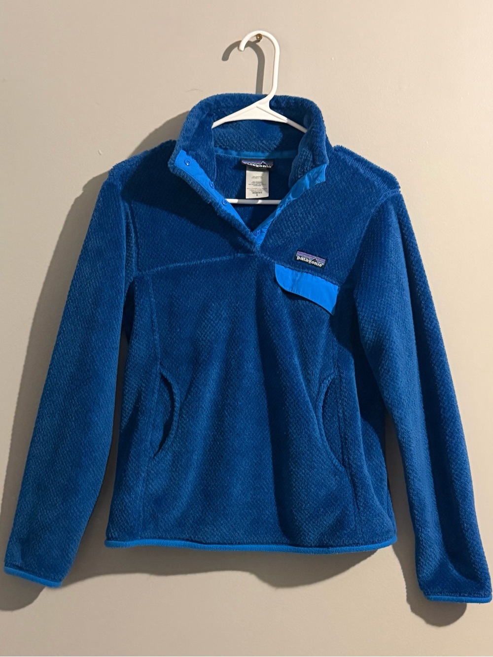 Patagonia Women’s Synchilla Royal Blue Fleece Pullover